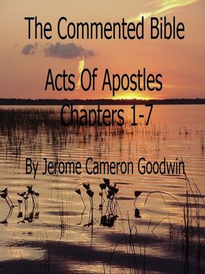 cover image of Acts of Apostles Chapters 1-7